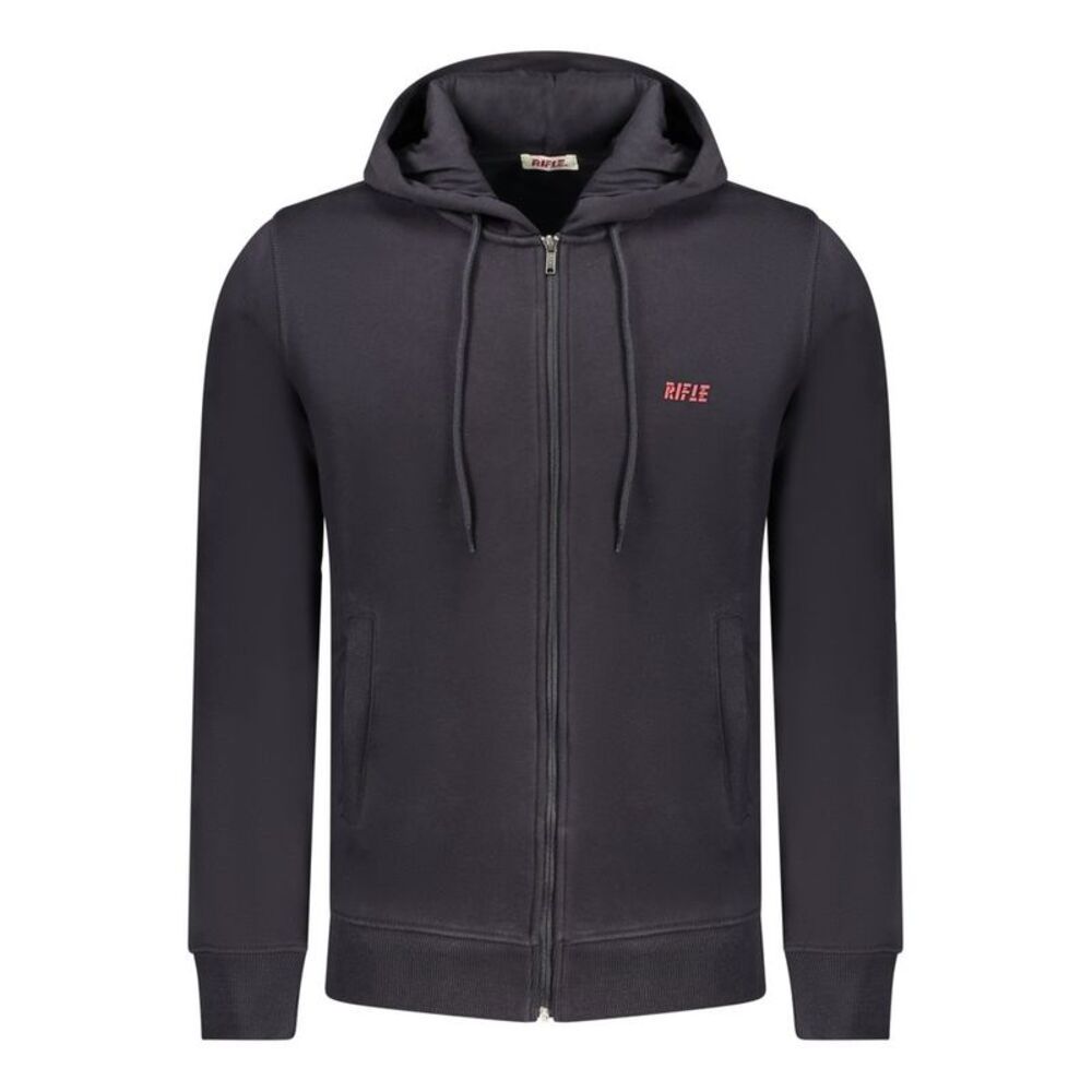 Rifle Blue Cotton Men's Hooded Men's Sweatshirt